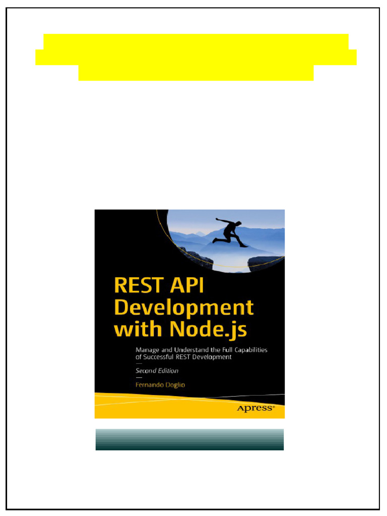 Rest Api Development With Node Js Manage And Understand The Full