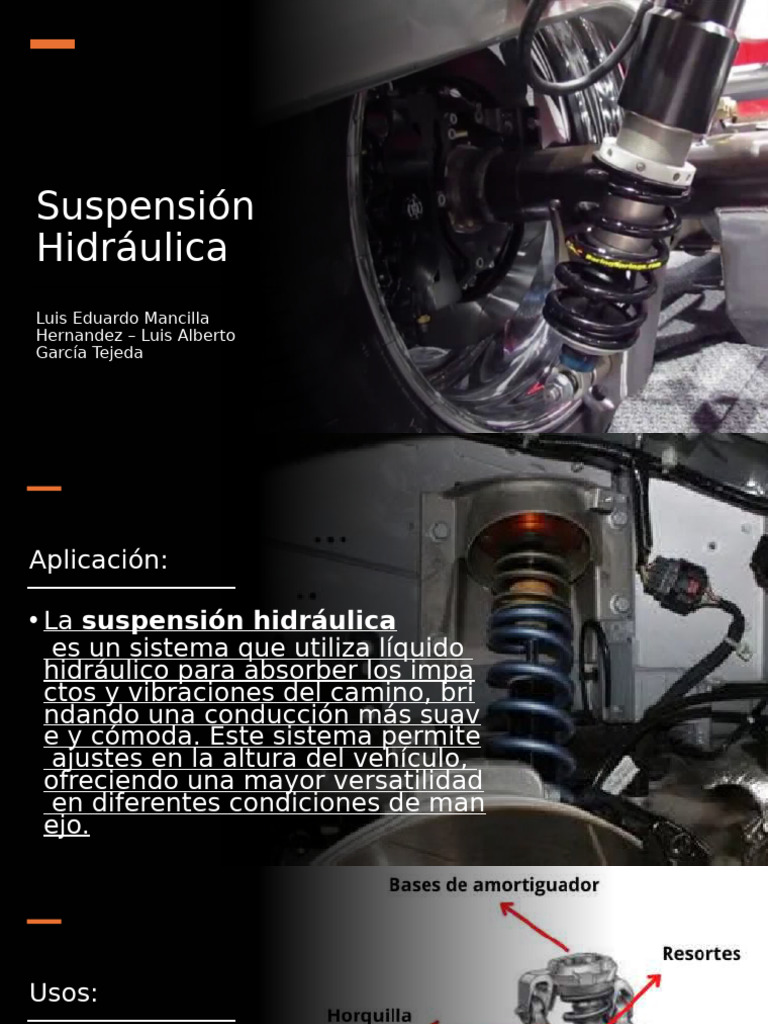 Suspensión Hidráulica LEMH LAGT | PDF