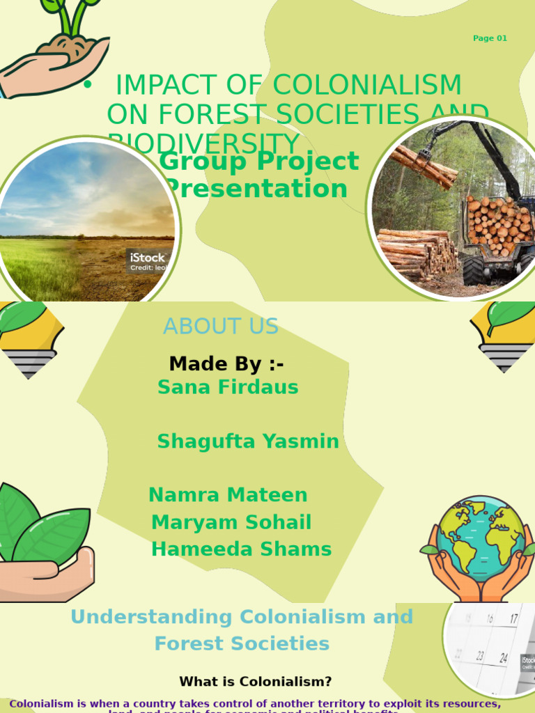 Colonialism's Impact on Forest Societies | PDF | Deforestation ...