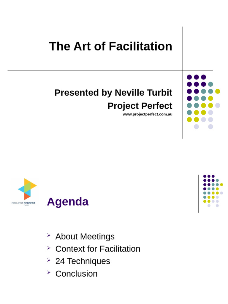 Effective Meeting Facilitation Techniques | PDF | Information | Cognition