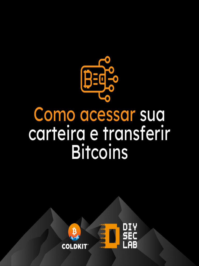 BR 4 Como Acessar Sua Carteira e Transferir Bitcoins | PDF | Código QR |  Bitcoin