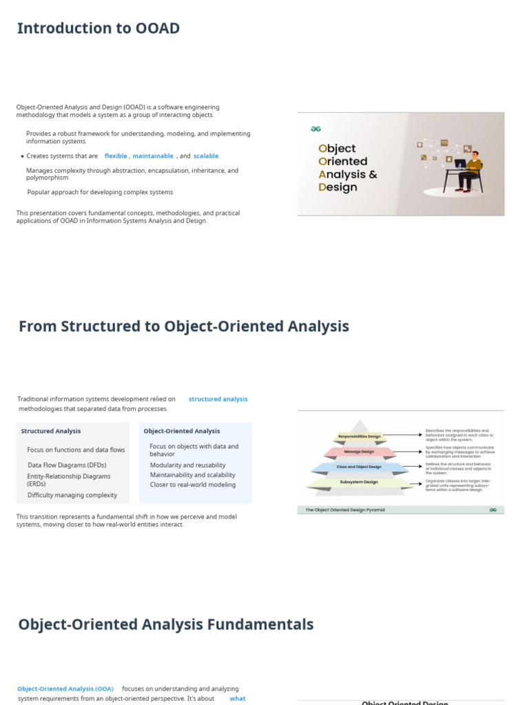 Introduction to OOAD Methodology | PDF | Object Oriented Programming ...