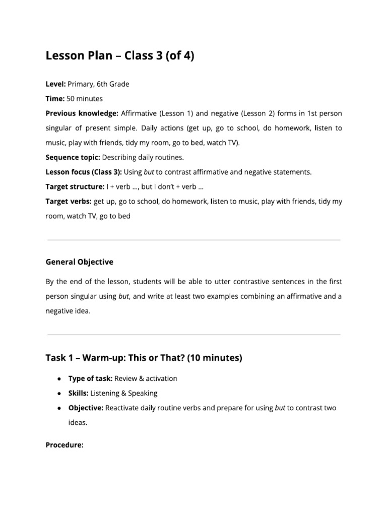 Lessons 3 and 4 Latest Version | PDF