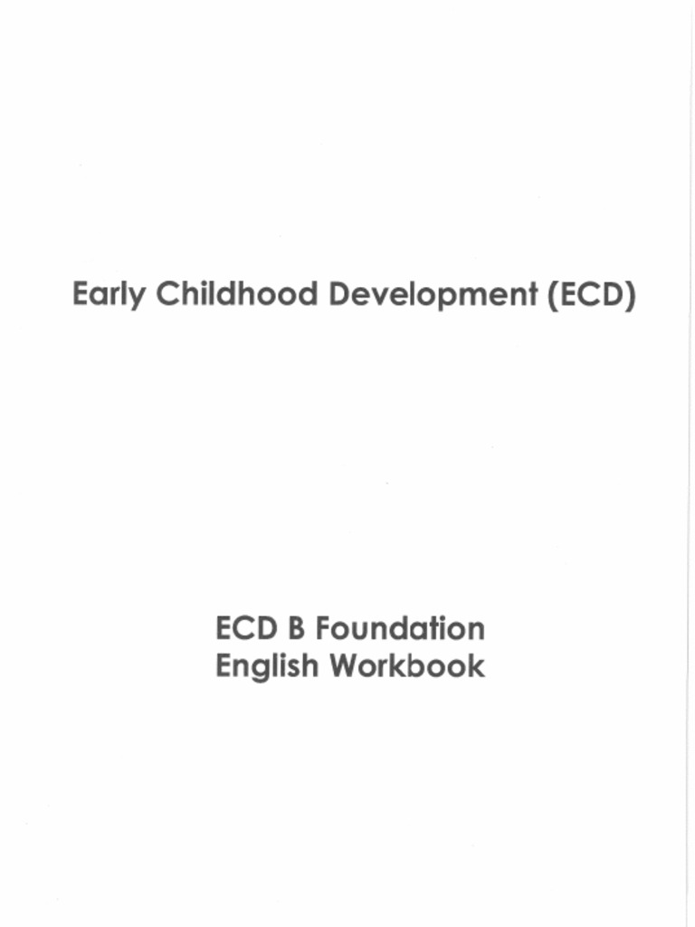 Ecd B English | PDF