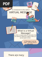 HSC Virtual Message Writing Guide | PDF