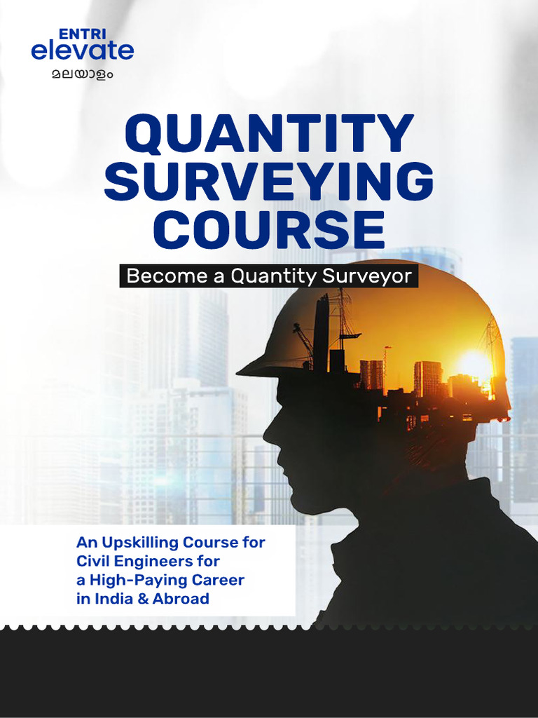 Quantity Surveying Course for Engineers | PDF | Surveying