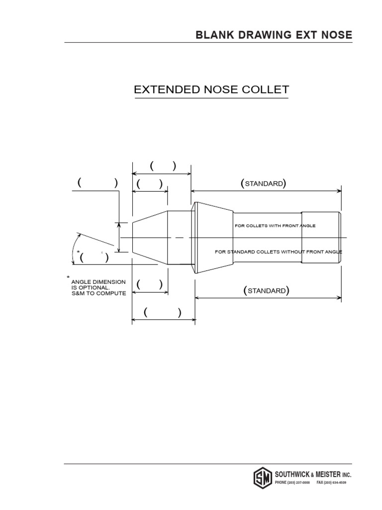 Extended Nose Collet2024 | PDF