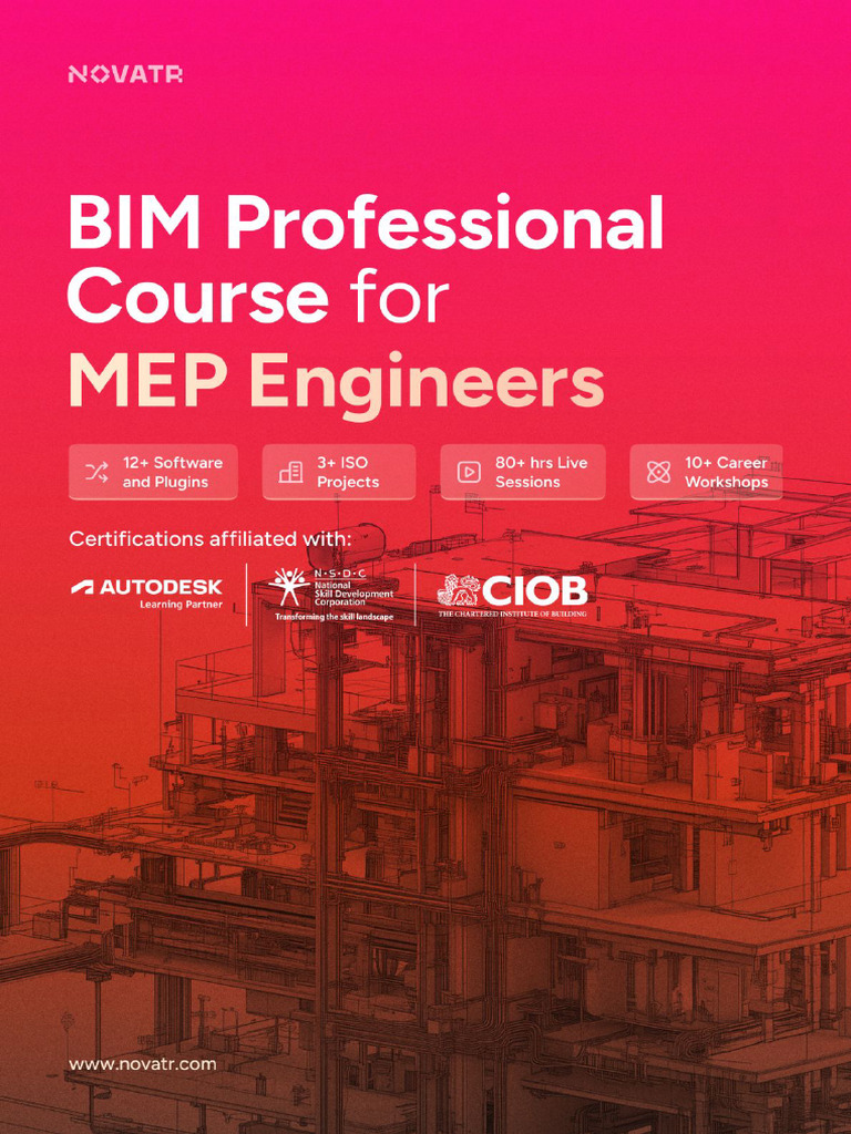 Bim For Mep Engineers Course Structure | PDF