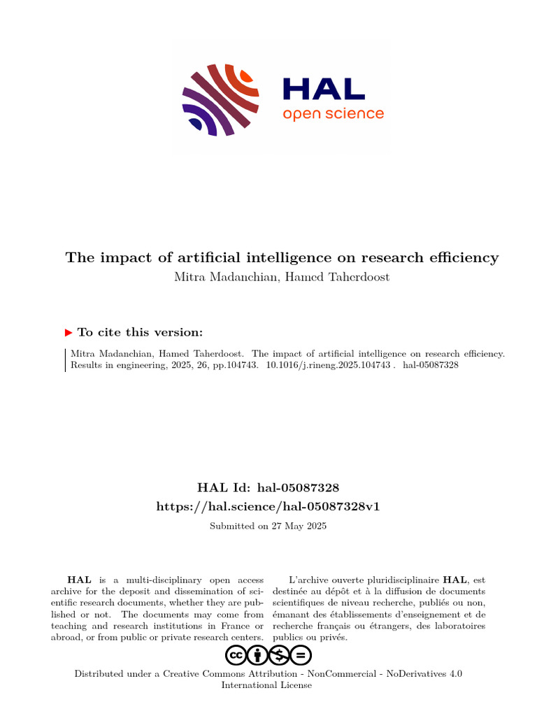AI's Role in Enhancing Research Efficiency | PDF | Artificial ...