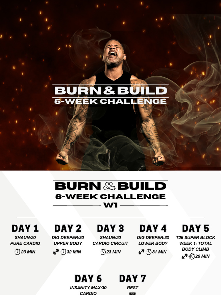 DD Bandb Challenge (w1 6+Dd Week) | PDF