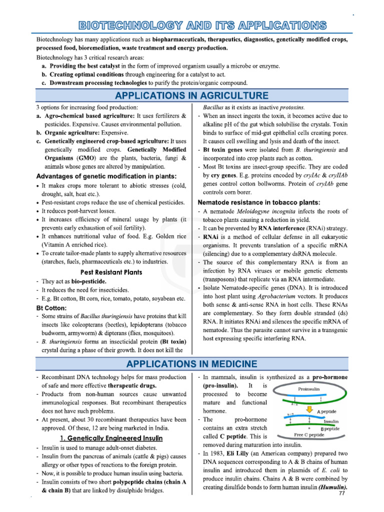 Botany Notes | PDF
