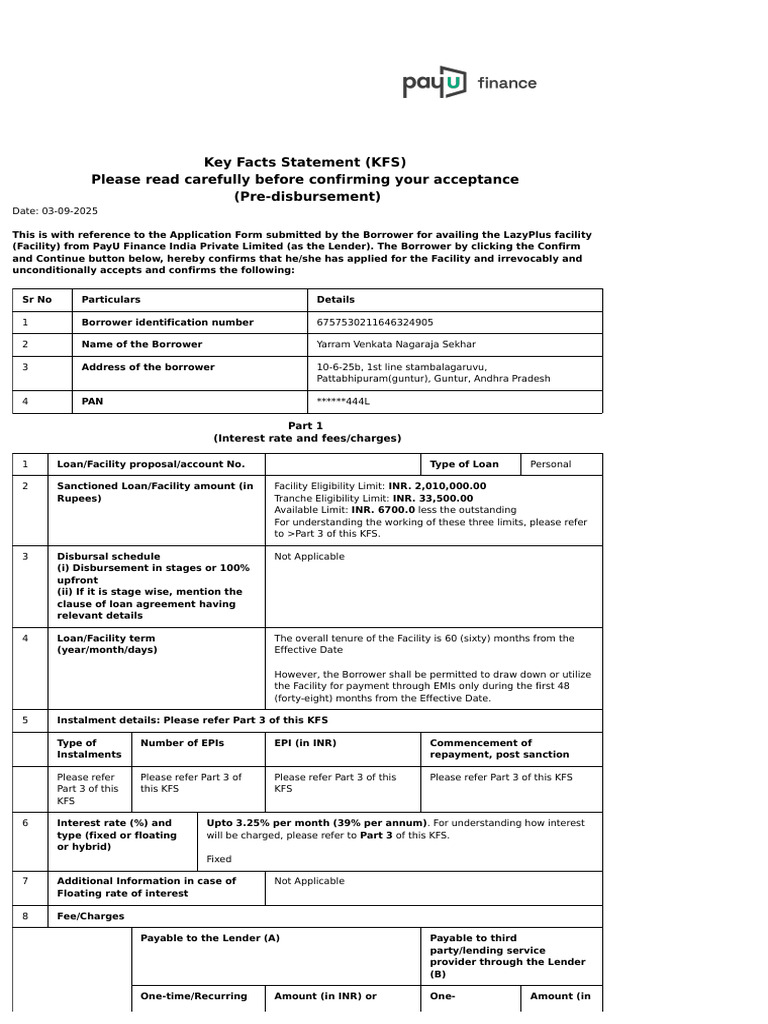 KFS_9177813518_17568778718598463171416412670 | PDF | Loans | Interest