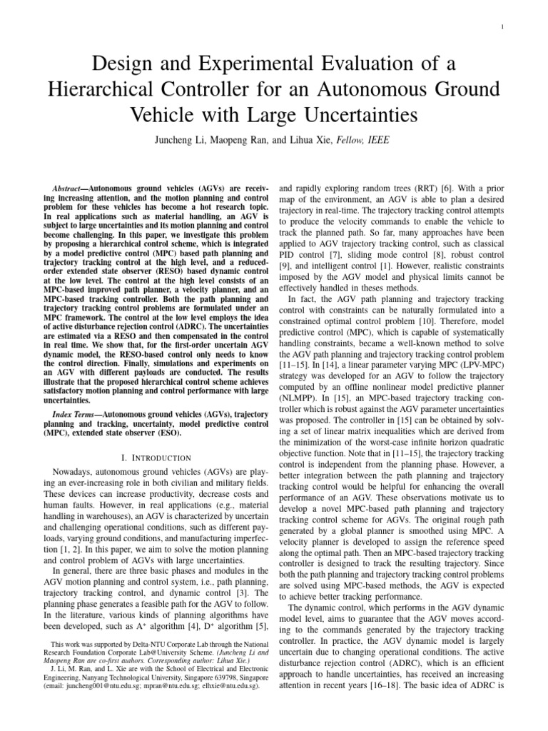 SicienceArtcle - Design and Expermental Evaluation of A Hierarchial ...