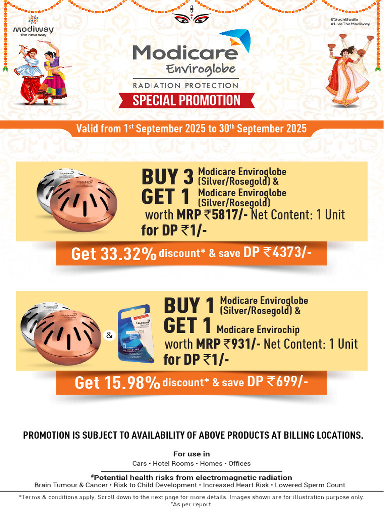 Modicare Enviroglobe Promotion 2025 | PDF