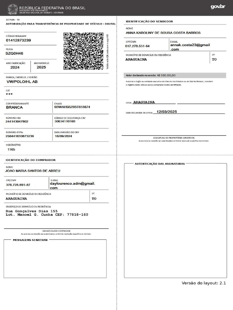 ATPV-e 2025-03-12-VWPOLO-HL-AB Sem Assinaturas Page-0001 | PDF