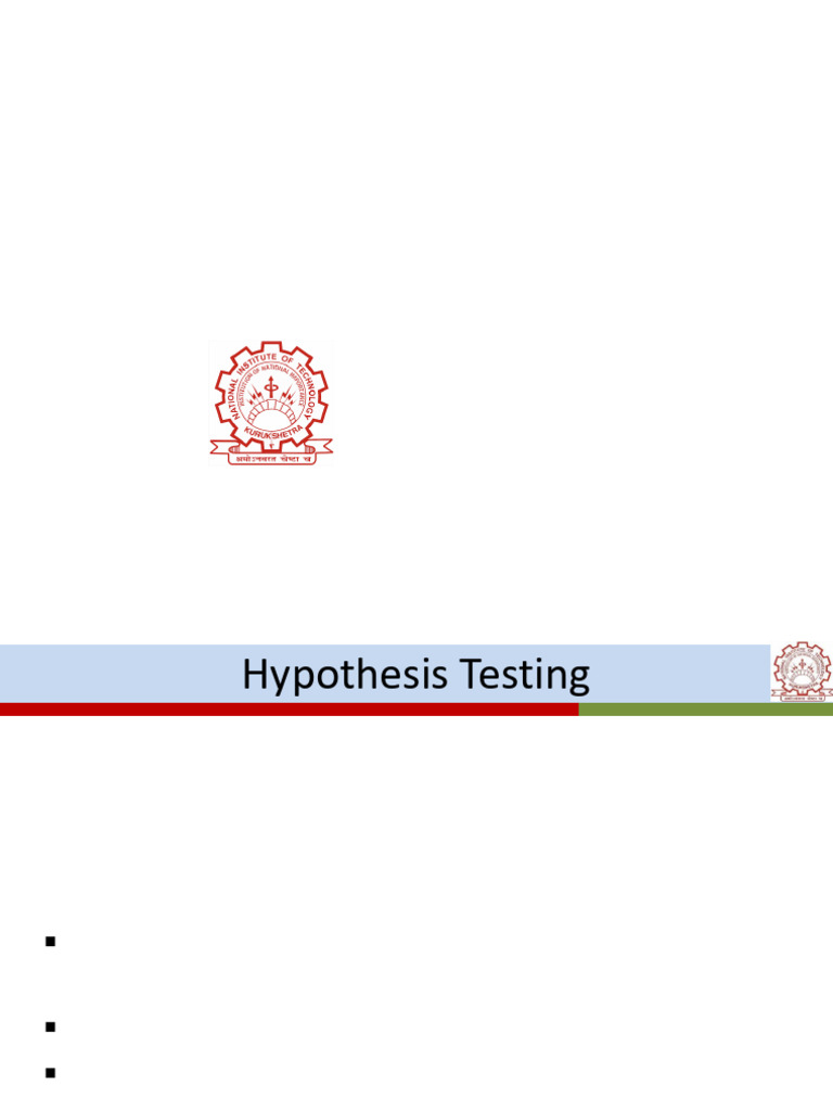 Hypothesis Testing: Methods & Examples | PDF | Student's T Test ...