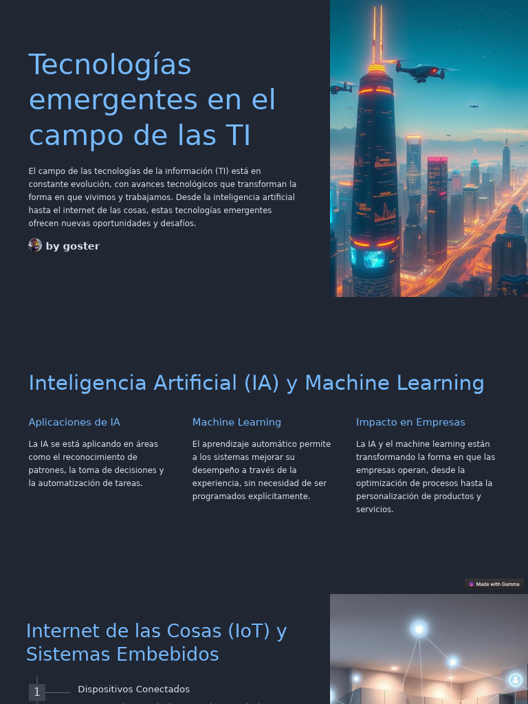 Tecnologías Emergentes en TI 2023 | PDF | Internet de las Cosas ...