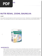 Tabela Nutricional Novasource Proline | PDF