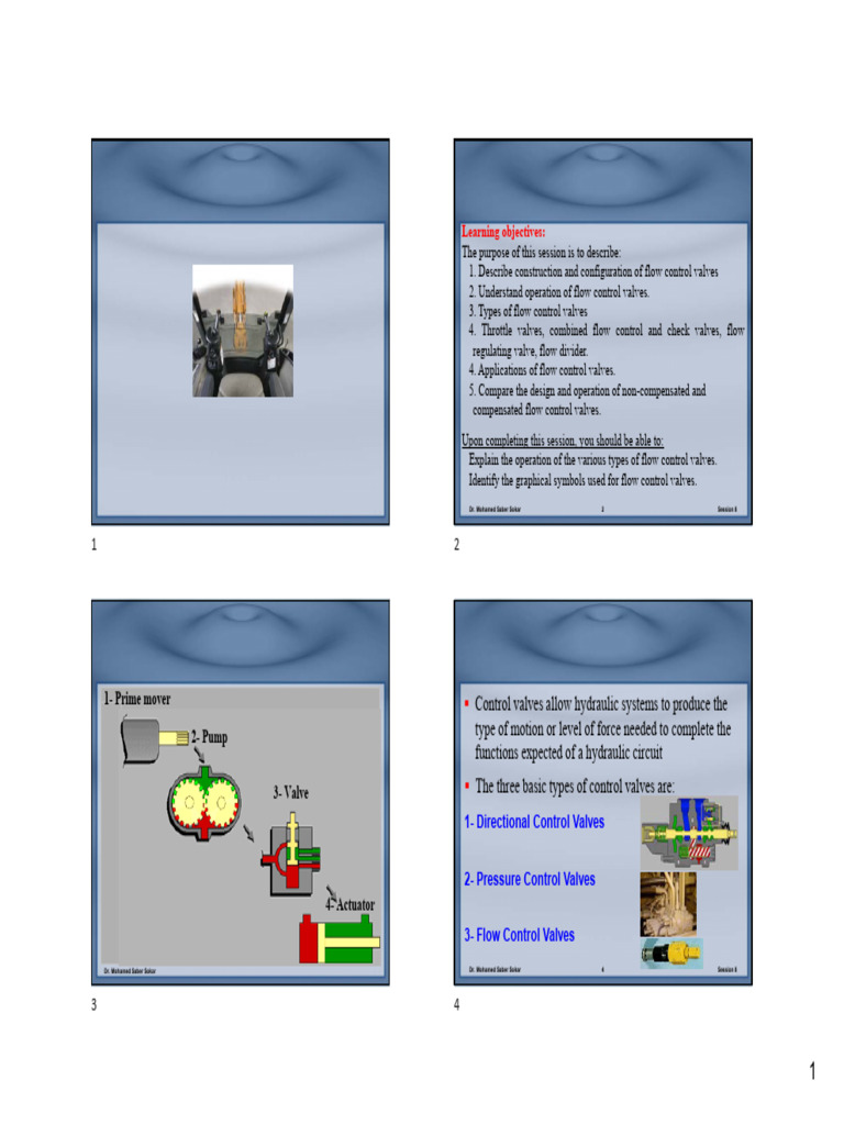 Flow Control Valves Overview and Types | PDF | Valve | Pump