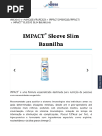 Tabela Nutricional Novasource Proline | PDF