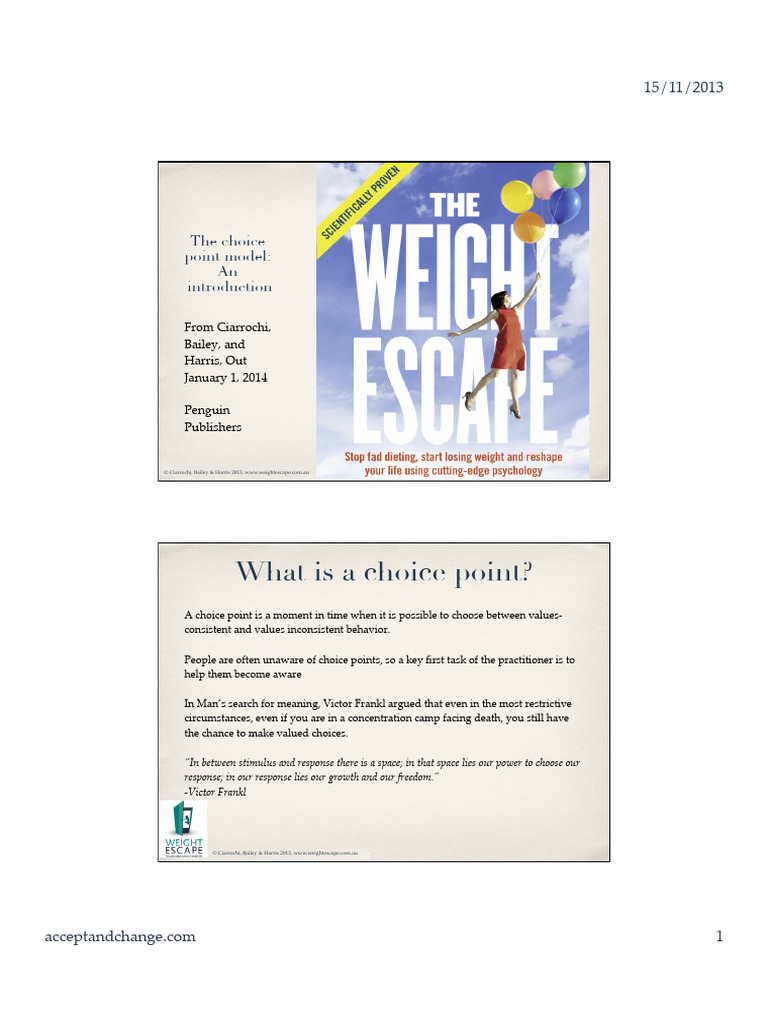 Understanding the Choice Point Model | PDF
