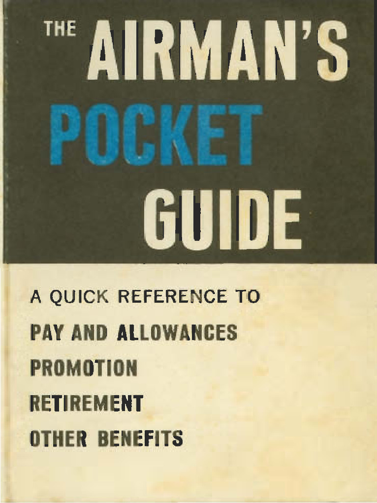 Af Pocket Guide 1958 | PDF