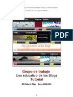 Tutorial Edublogs