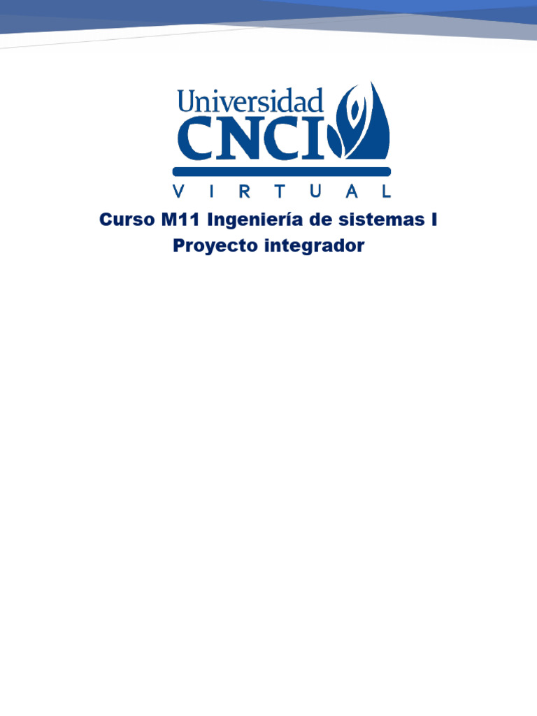 Proyecto Integrador | PDF