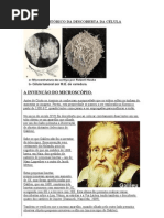 HISTÓRICO DA DESCOBERTA DA CÉLULA