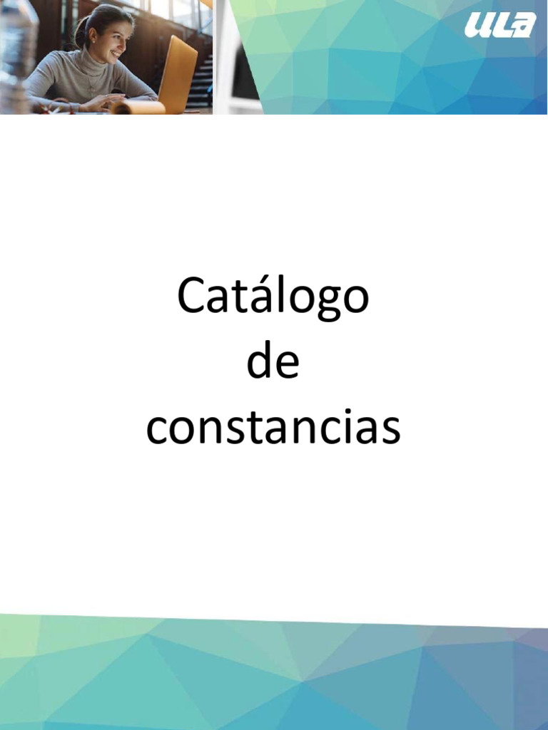Tipos de Constancias | PDF