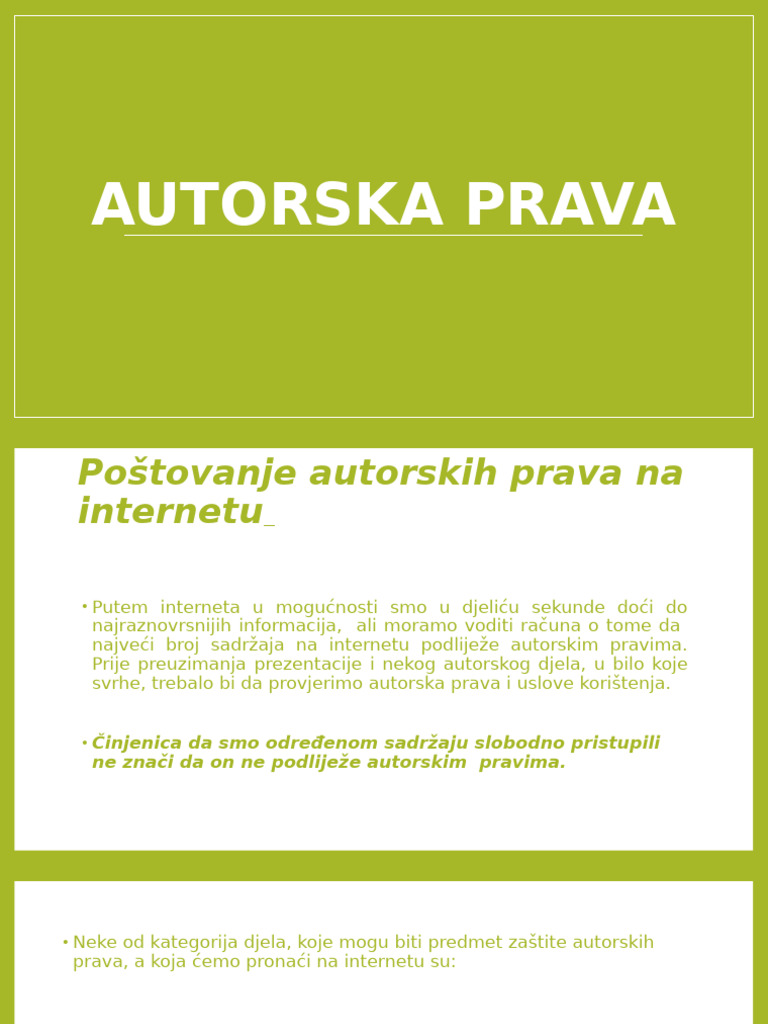 Autorska Prava | PDF