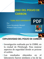 Explosividad Polvo Carbòn - Victor H, Wilman C