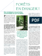 Forêts en danger