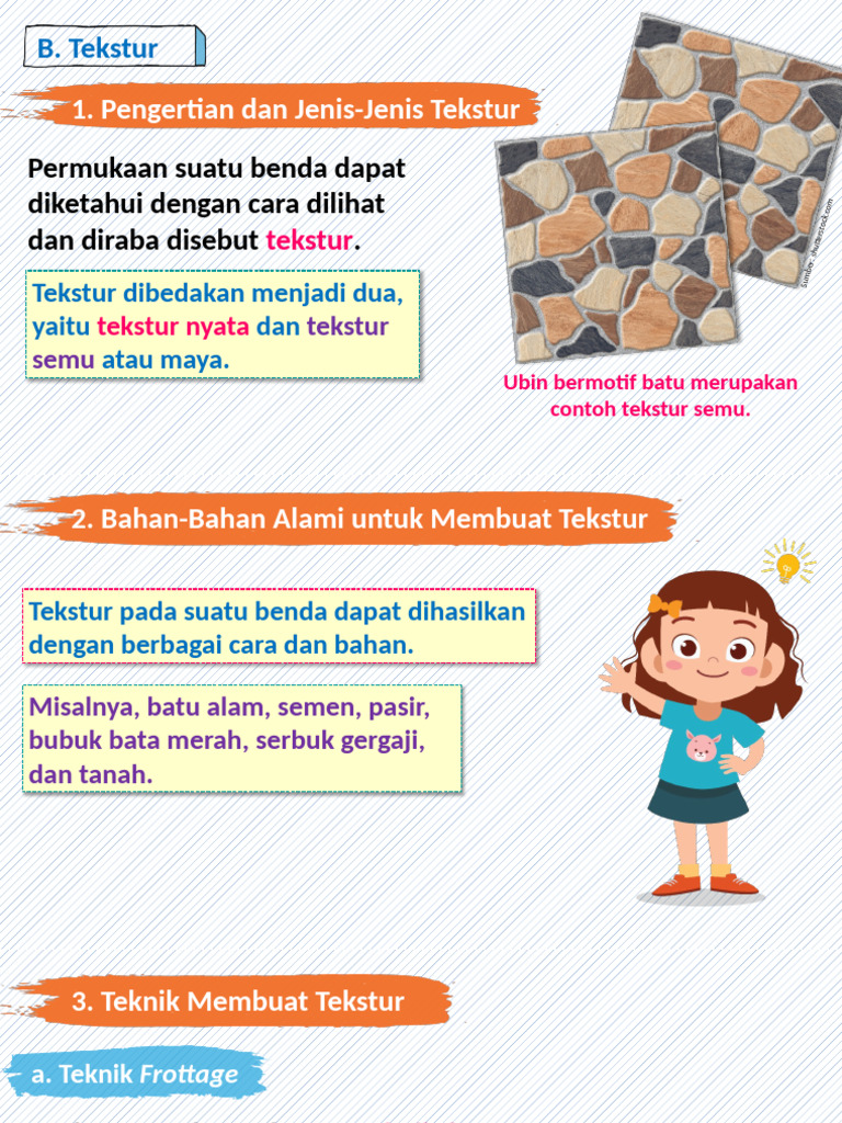 Teknik Pembuatan Tekstur Nyata dan Semu | PDF