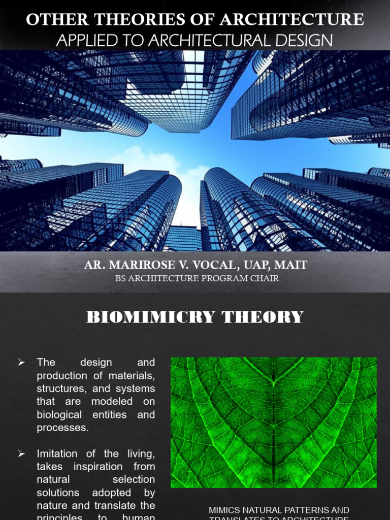 Theories of Architecture in Design | PDF