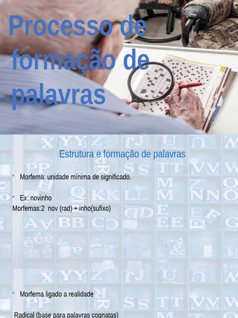 Formação de Palavras: Morfemas e Processos | PDF | Morfologia ...