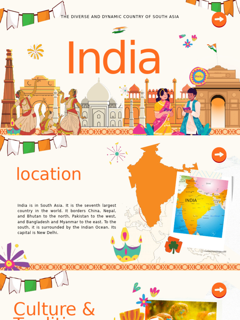 Explore India's Culture and Diversity | PDF | Indian Cuisine | Asian ...