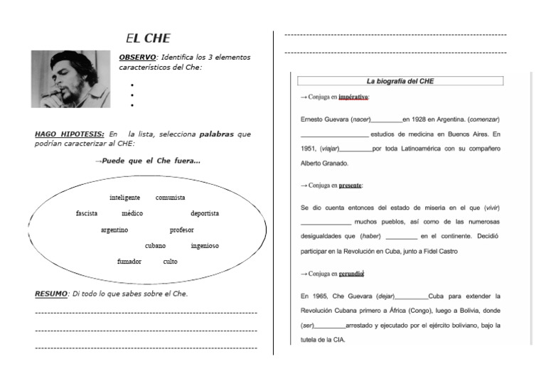 5 - Ejercicio Che Guevara - Copie - Copie | PDF