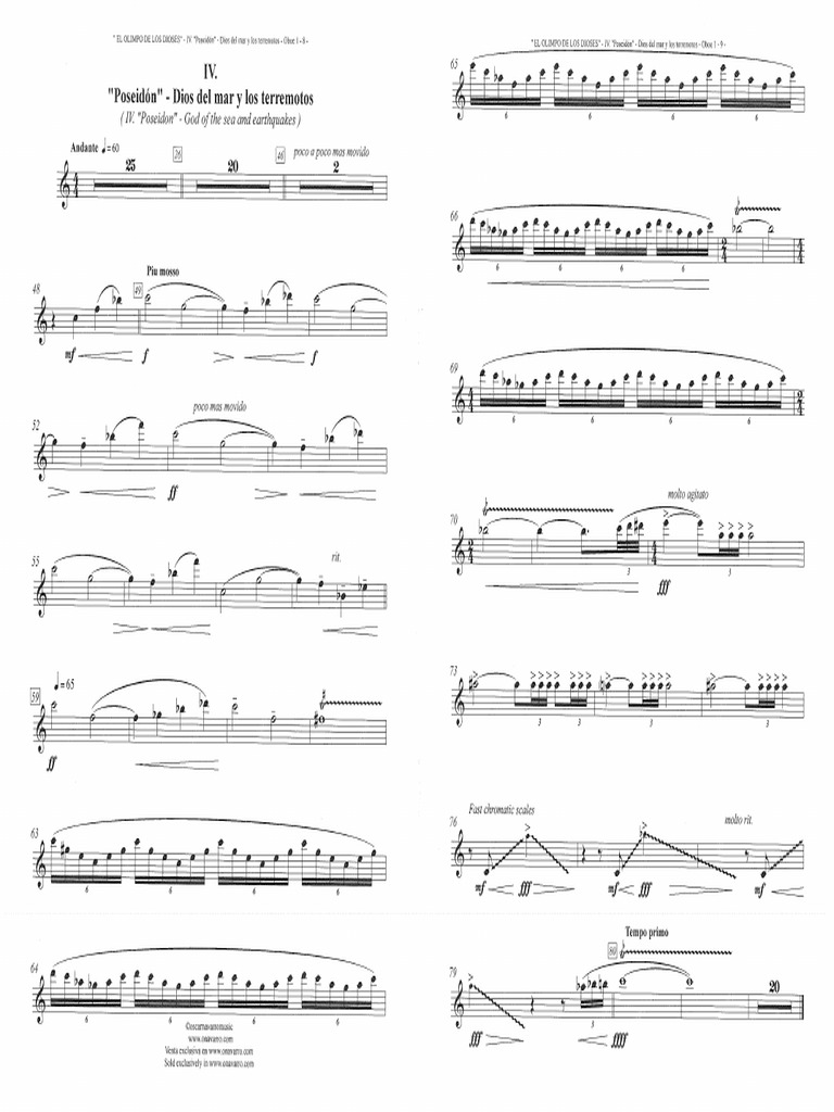 Oboe 1 | PDF