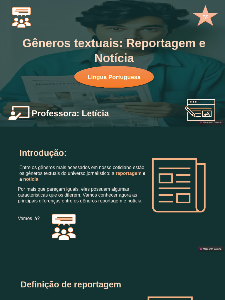 Diferenças entre Reportagem e Notícia | PDF | Jornalismo | Informação