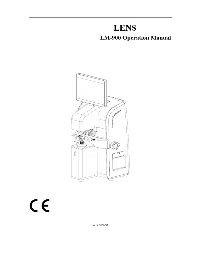 LM-900 Lens Blocker Operation Manual | PDF | Electrical Connector | Optics