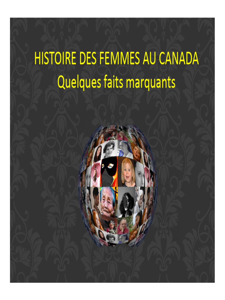 Évolution des droits des femmes au Canada | PDF | Grève | Canada