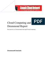 Cloud Computing Solutions for Ontario's Drummond Report
