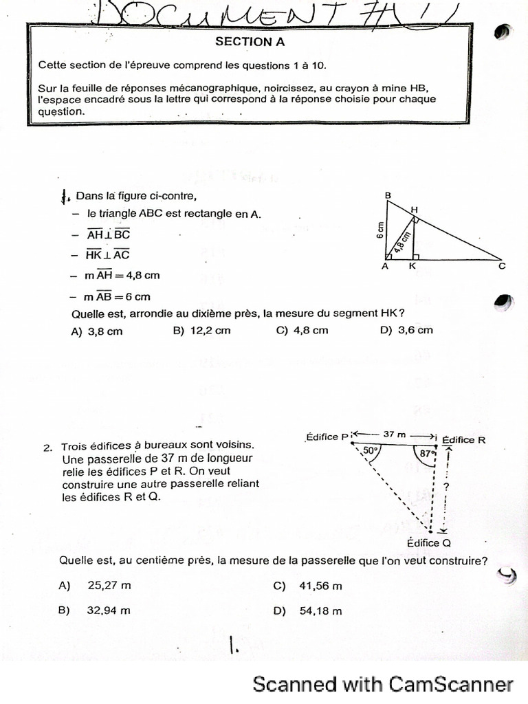 Examen 2013 | PDF
