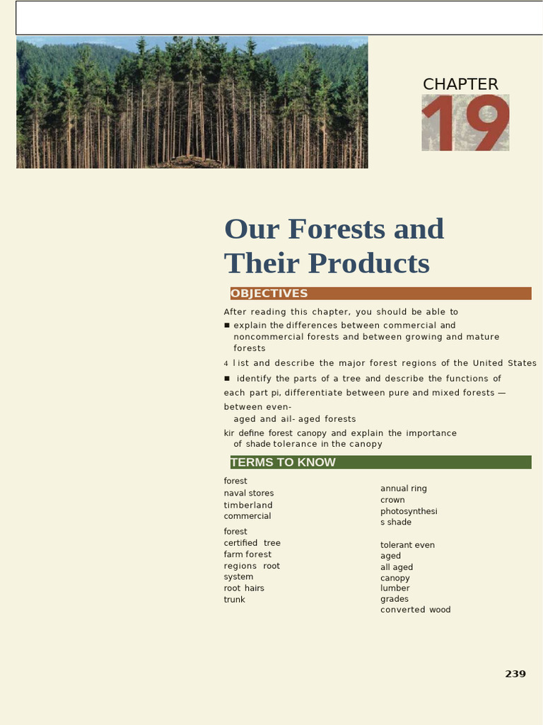 Understanding Forest Types and Uses | PDF | Forests | Deforestation