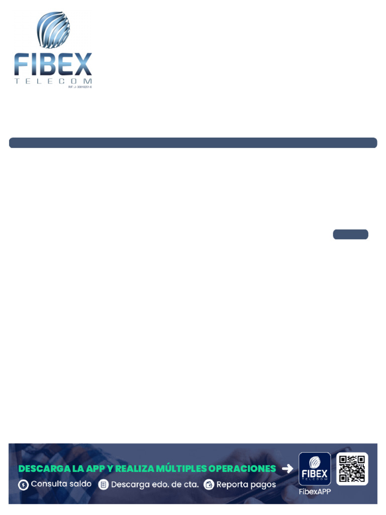 Factura Fibex Telecom - Promo Navidad 2023 | PDF