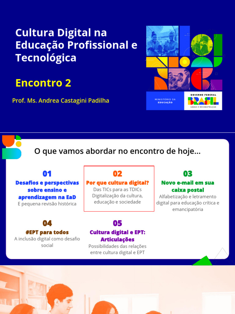 Cultura Digital na Educação Profissional | PDF | Alfabetização ...