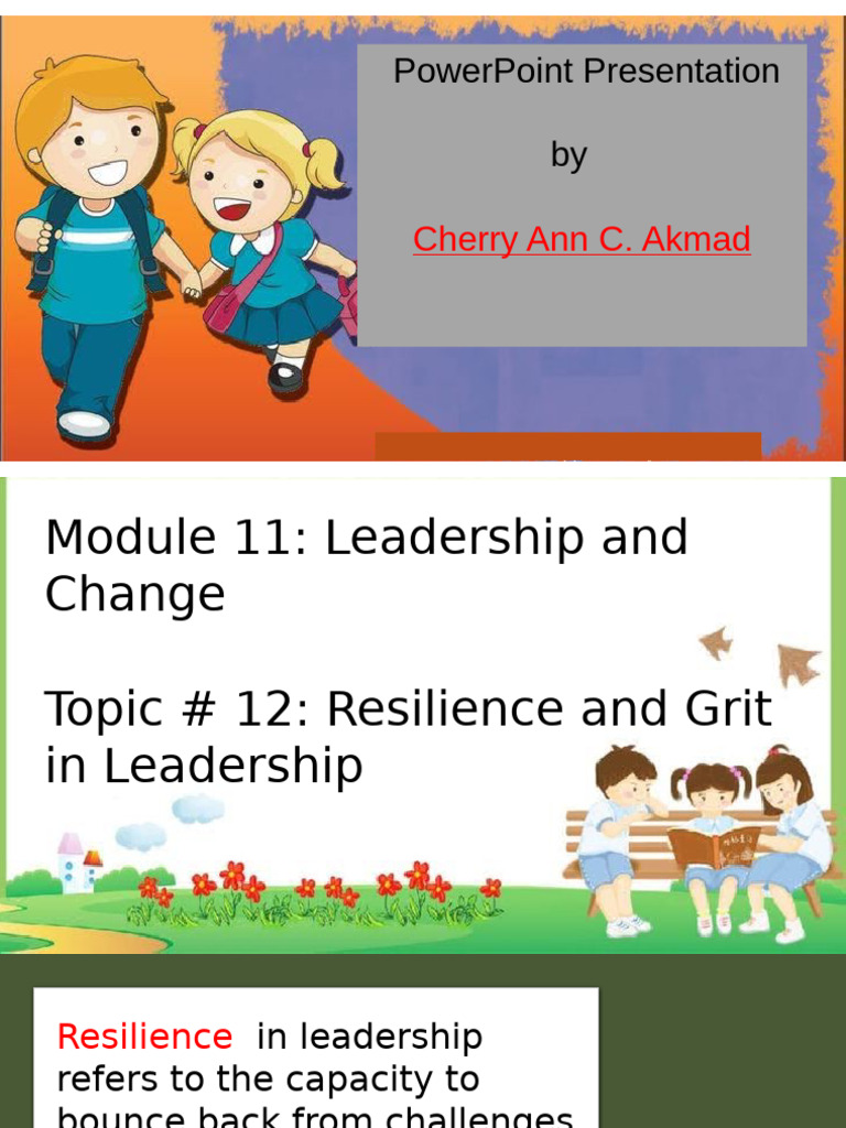 Cherry Ann Akmad PPT Report Masteral | PDF | Psychological Resilience ...