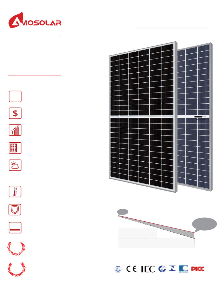 High-Efficiency Bifacial PV Module 565W | PDF | Solar Panel ...
