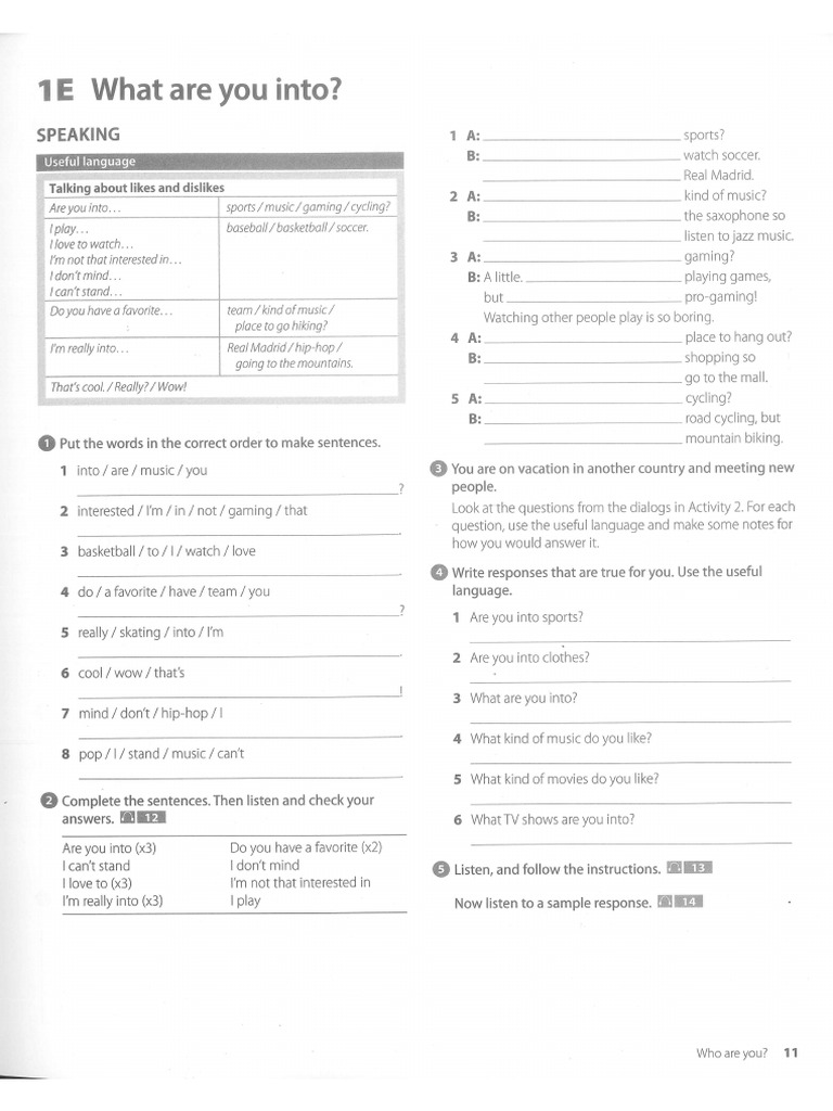 ACA 1A - Speaking | PDF